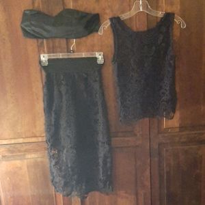 Beautiful laced 2 piece outfit